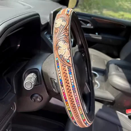 Handmade Steering Wheel Cover